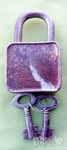 Уникален стар катинар,D.R.G.M., снимка 9 - Антикварни и старинни предмети - 47315265