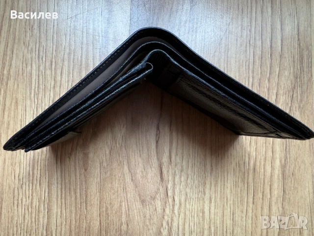 J. Wilson мъжки портфейл портмоне естествена кожа внос Англия, снимка 11 - Портфейли, портмонета - 53113950