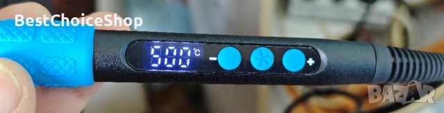 Комплект за запояване с LCD дисплей и регулируема температура, снимка 3 - Друга електроника - 53145082