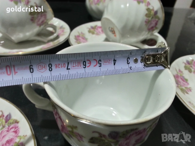 Стар български порцелан чаши за чай , снимка 11 - Антикварни и старинни предмети - 53135849
