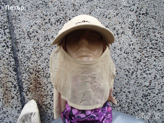 Продавам лека лятна шапка със сгъваема козирка покривало за врата и за лицето, снимка 7 - Шапки - 28023535
