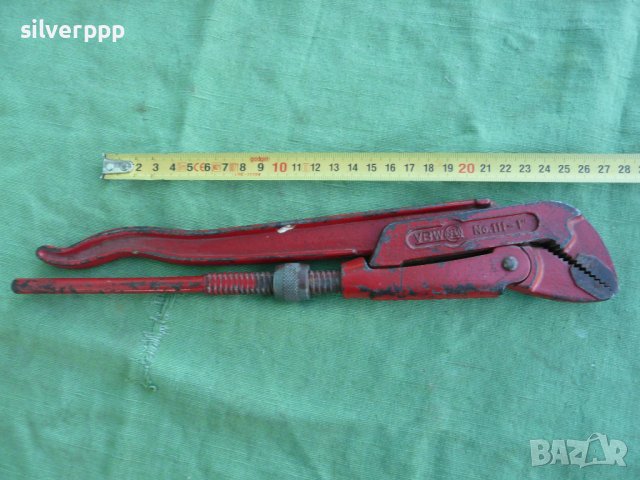  Стар немски тръбен ключ - 2 , снимка 2 - Ключове - 43048259