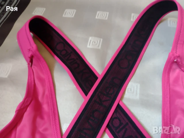 Calvin Klein цял бански в циклама, снимка 6 - Бански костюми - 50665134