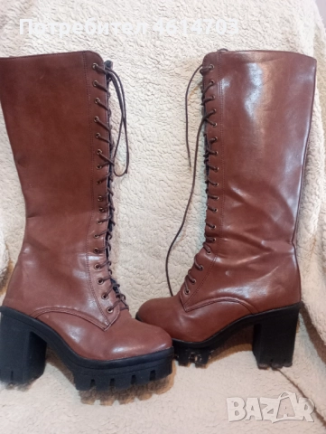 Луксозни дамски ботуши , снимка 8 - Дамски ботуши - 52320910