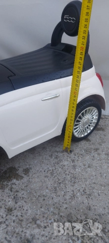 CHIPOLINO Ride-on ФИАТ 500 БЯЛ, снимка 10 - Коли, камиони, мотори, писти - 52297609