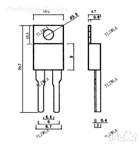 Температурни контролери на: 40,50,60,70,80°C, с нормал затворен и отворен контакт /терморегулатори/, снимка 3 - Друга електроника - 35514719