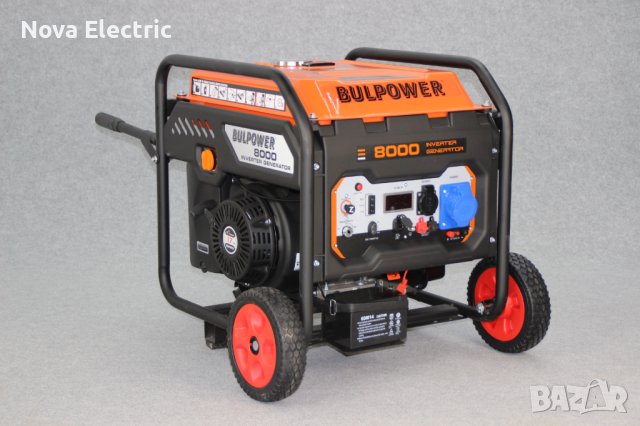 Инверторен Генератор За Ток 7.5КW Ел. Старт - Монофазен