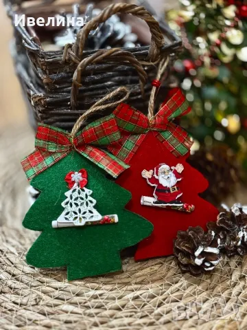 Коледни късметчета, снимка 4 - Декорация за дома - 48062708