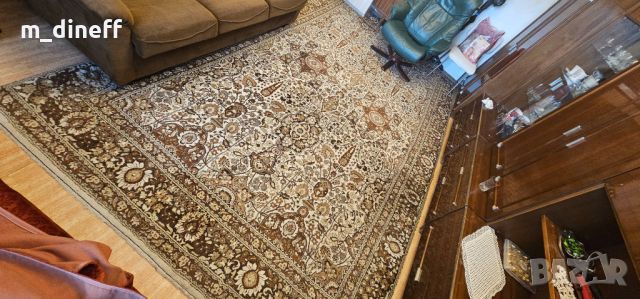ГОЛЯМ - Персийски килим - Автентичен ръчно тъкан - 400x230 см, снимка 1 - Други стоки за дома - 44933217