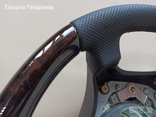 Махагонов волан за Мерцедес W201/202/208/210/124/129/140, снимка 3 - Аксесоари и консумативи - 29069686