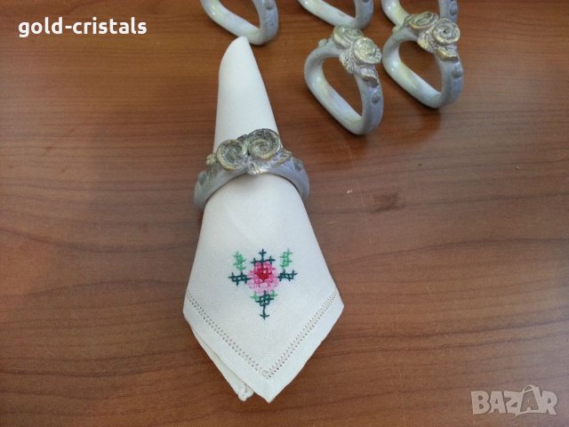  рингове пръстени халки за салфетки, снимка 3 - Антикварни и старинни предмети - 34571259