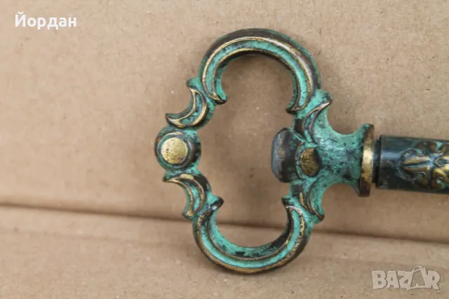 Бронзов ключ-отварачка, снимка 2 - Декорация за дома - 50223800