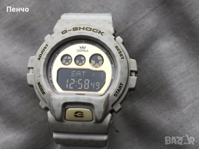 стар ръчен "CASIO G-SHOCK SUPRA" - ОРИГИНАЛ, снимка 8 - Антикварни и старинни предмети - 43695263