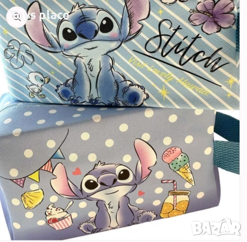 Несесер Лило и Стич Lilo and Stitch, снимка 4 - Ученически пособия, канцеларски материали - 50745245