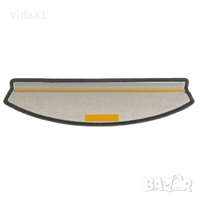 vidaXL 15 бр стелки за стълбища, тъмносиви, 65x24x4 см（SKU:133885）, снимка 3 - Други - 49163102