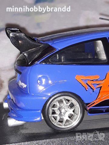 Ford Focus 1.24 WRC RALLY Burago Top Rare model., снимка 8 - Колекции - 42946640