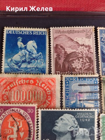 Пощенски марки серия DEUTSCHES REICH много стари уникати за колекционери - 21716, снимка 4 - Филателия - 36682380