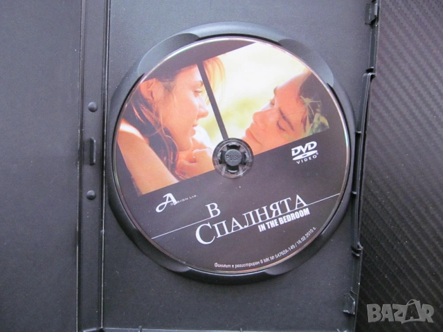 В спалнята DVD филм Оскар номинации драма актьорска игра Том Уилкинсън Сиси Спейсек любов семейство, снимка 2 - DVD филми - 53521597
