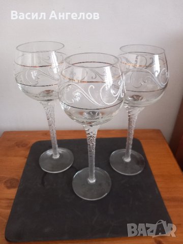 кристални ретро чаши, снимка 4 - Сервизи - 43747065