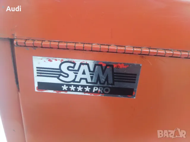 Шкаф/сандък с 6 броя чекмеджета за съхранение на инструменти. Марка: SAM PRO, снимка 6 - Куфари с инструменти - 50047873