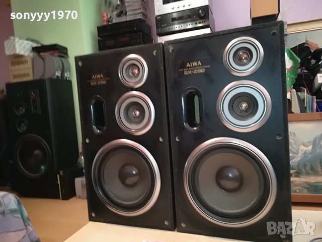 AIWA BIG SPEAKER SYSTEM-MADE IN UK 1409221139L, снимка 4 - Тонколони - 37998694