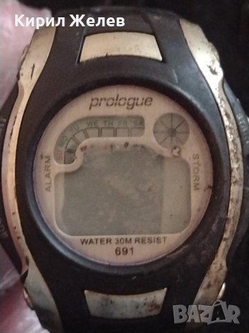 PROLOGUE WATER RESISTANT 30M. ЕЛЕКТРОНЕН МЪЖКИ ЧАСОВНИК 33370
