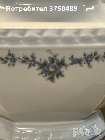 Порцеланови кана и чайник, снимка 2 - Сервизи - 53025477