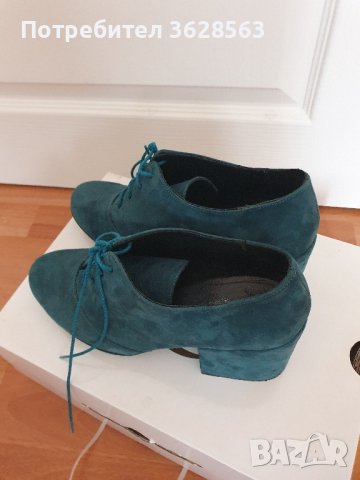 Зелени дамски обувки на ток GABINA, снимка 3 - Дамски обувки на ток - 42934963