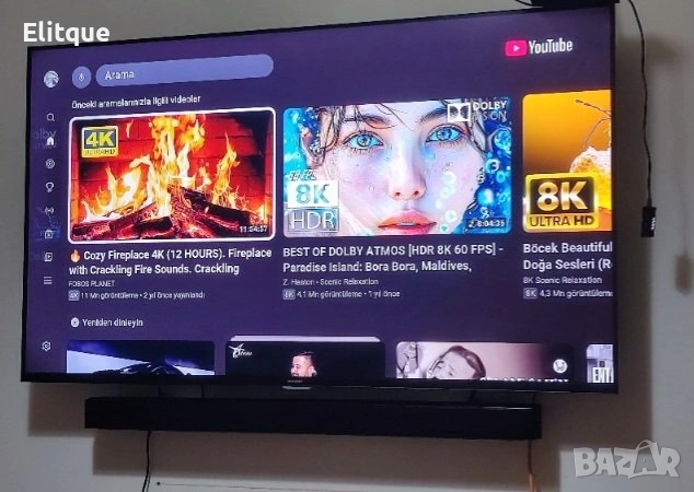 Телевизор Sunny SN55FIL252-0276 – 55″ 4K UHD Smart TV с WebOS, Frameless дизайн и DVB-T2/C/S2