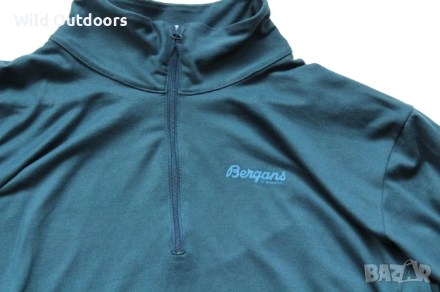 BERGANS OF NORWAY - мъжка тънка стреч горница, размер XL, снимка 2 - Спортни дрехи, екипи - 50773010