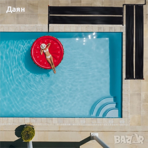 Слънчев нагревател 66см x 300см 2 броя AREBOS, снимка 6 - Други - 51730288