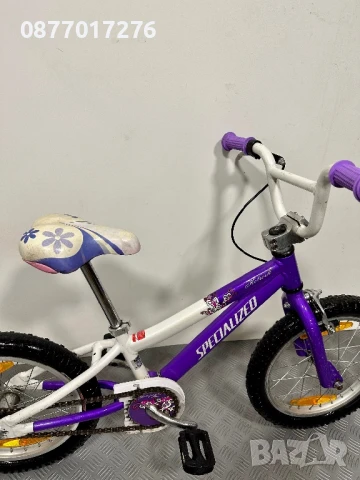 Детски алуминиев велосипед Specialized за момиче 16 цола/ колело, снимка 6 - Велосипеди - 51387132