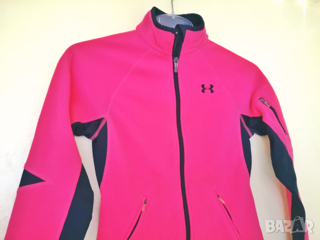 Under Armour Hiking Fleece / XS-S* / дамска спортна блуза яке полар флиис Polartec / състояние: ново, снимка 17 - Спортна екипировка - 44880334