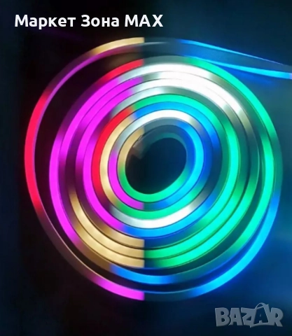 Многоцветна Ярка LED лента - перфектната украса за дома, снимка 2 - Лед осветление - 52863892