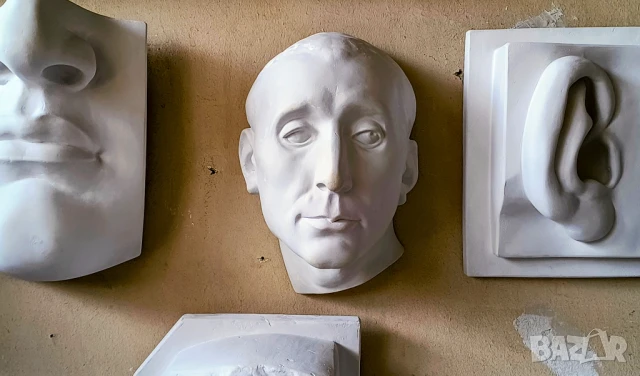 Гипсова Глава / Маска / Обущаря / Niccolo da Uzzano, снимка 2 - Други - 51236040
