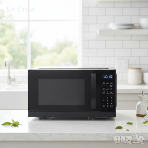 Микровълнова фурна MUHLER MO-7059D 25L, черна, дигитална, снимка 3 - Микровълнови - 53563927