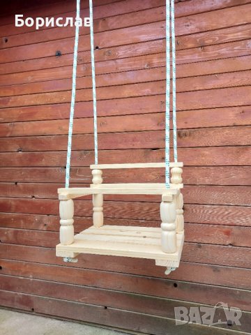 Дървени детски люлки, снимка 4 - Детски люлки - 39505408