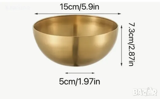 Дълбока кръгла купичка, снимка 9 - Чинии - 50021768