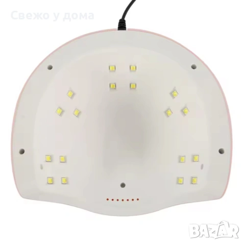 Професионална 54W UV LED лампа за нокти с таймер SUN X4., снимка 8 - Продукти за маникюр - 53463948