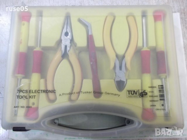 Комплект "TÜV - 7PCS ELECTRONIC TOOL KIT" инструменти, снимка 5 - Гедорета - 43352377