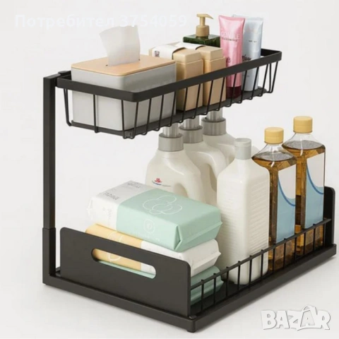 Органайзер за баня и кухня Cheffinger – идеално решение за ред и пространство, снимка 2 - Други стоки за дома - 53174094