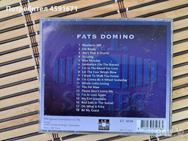 Fats Domino – Blueberry Hill, снимка 3 - CD дискове - 51993859