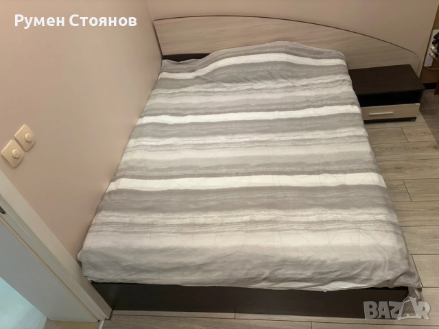 Спална с матрак , снимка 3 - Спални и легла - 52470817