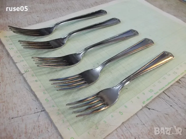 Лот от 5 бр. вилици нови, снимка 3 - Прибори за хранене, готвене и сервиране - 48741809