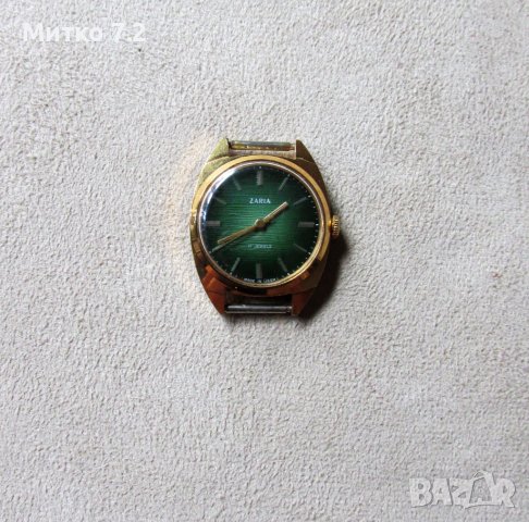 часовник заря, снимка 4 - Антикварни и старинни предмети - 38396829