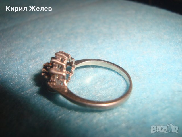 СТАР РУБИНЕН СРЕБЪРЕН ПРЪСТЕН СТЕРЛИНГ СИЛВЪР с ЩЕМПЕЛИ и за РУБИН КАМЪНИТЕ ЮВЕЛИРНА ИЗРАБОТКА 25377, снимка 14 - Антикварни и старинни предмети - 34628472