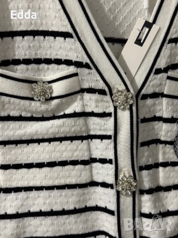 Потник жилетка плетиво без размер , снимка 3 - Жилетки - 53458807