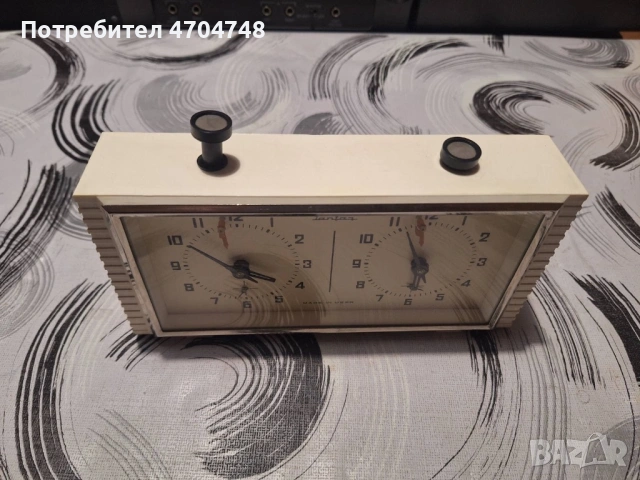 Руски часовник Янтар за шахмат , снимка 5 - Антикварни и старинни предмети - 53214442