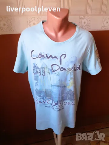 👉Camp David Original М ефектна, снимка 3 - Тениски - 50330894