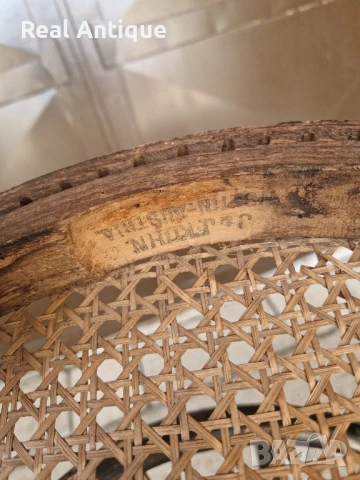 Антикварни 4 броя дървени столове Jacob & Joseph KOHN , снимка 8 - Антикварни и старинни предмети - 50641550